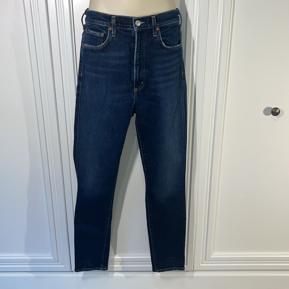 AGOLDE Pinch Waist Skinny Jeans Size 27 - Picture 3 of 9